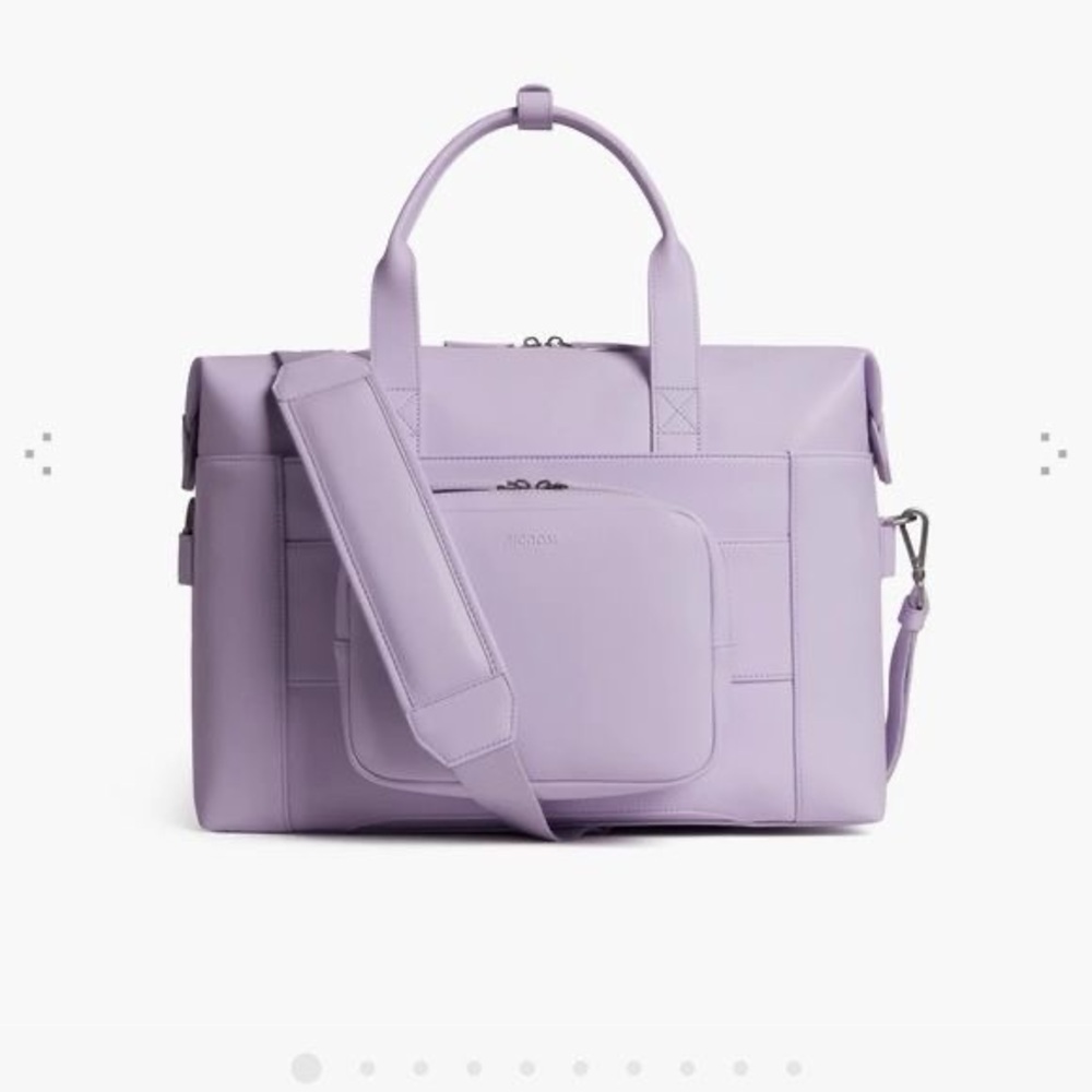 MONOS - Metro Duffel - Vegan Leather Lilac